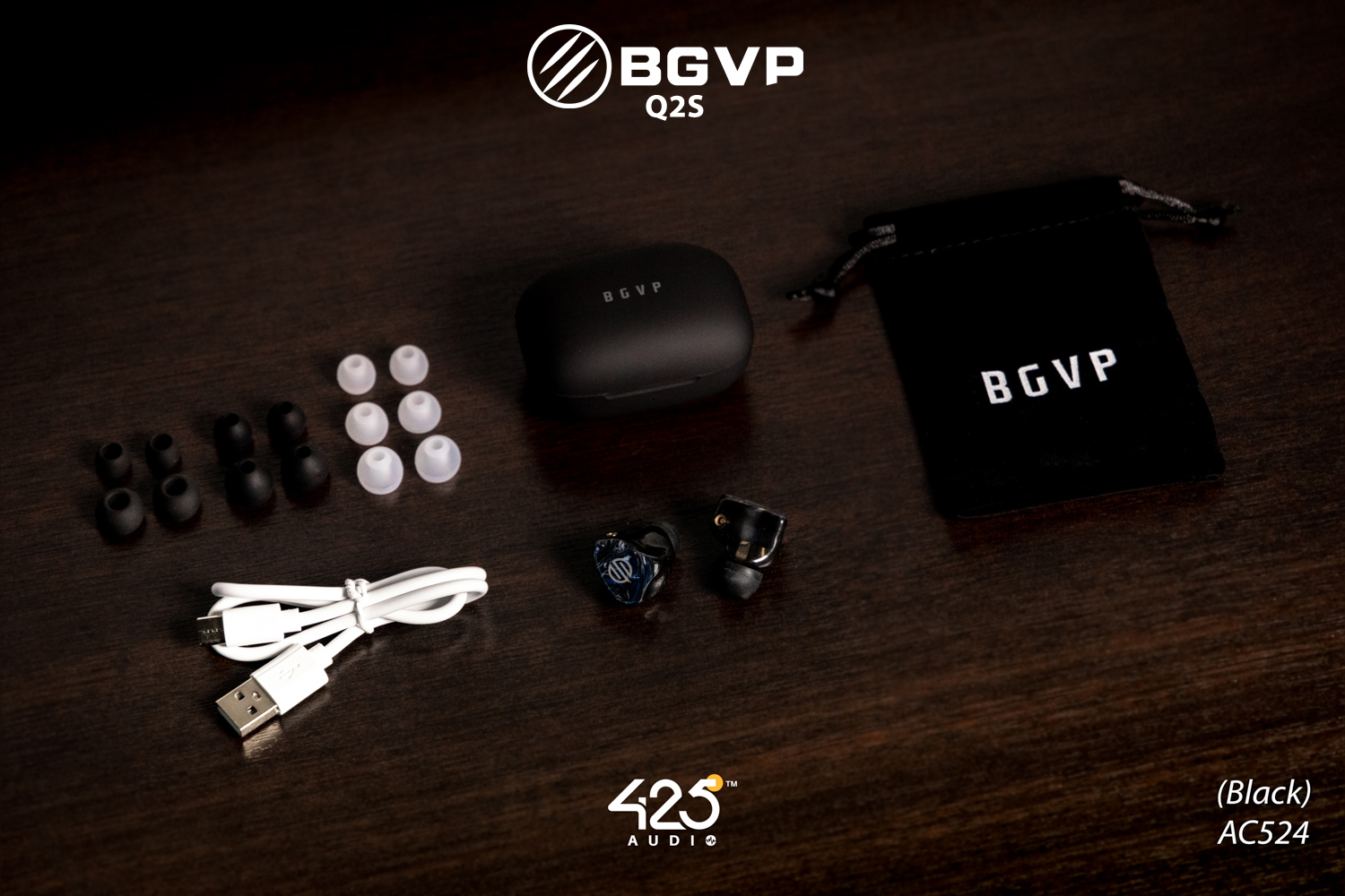 BGVP Q2S,true wireless,qualcomm aptX,หูฟังไร้สาย,หูฟังบลูทูธ,bgvp q2s,q2s,bgvp