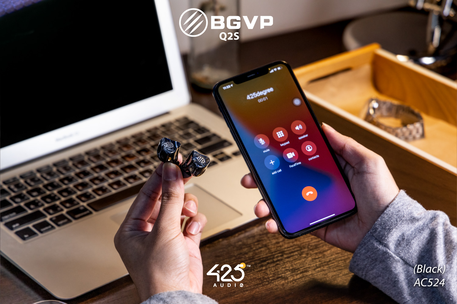 BGVP Q2S,true wireless,qualcomm aptX,หูฟังไร้สาย,หูฟังบลูทูธ,bgvp q2s,q2s,bgvp