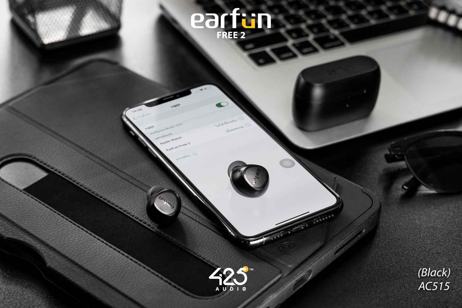 Earfun Free 2,true wireless,earbuds,หูฟังไร้สาย,หูฟังบลูทูธ,earfun free 2,free 2,earfun