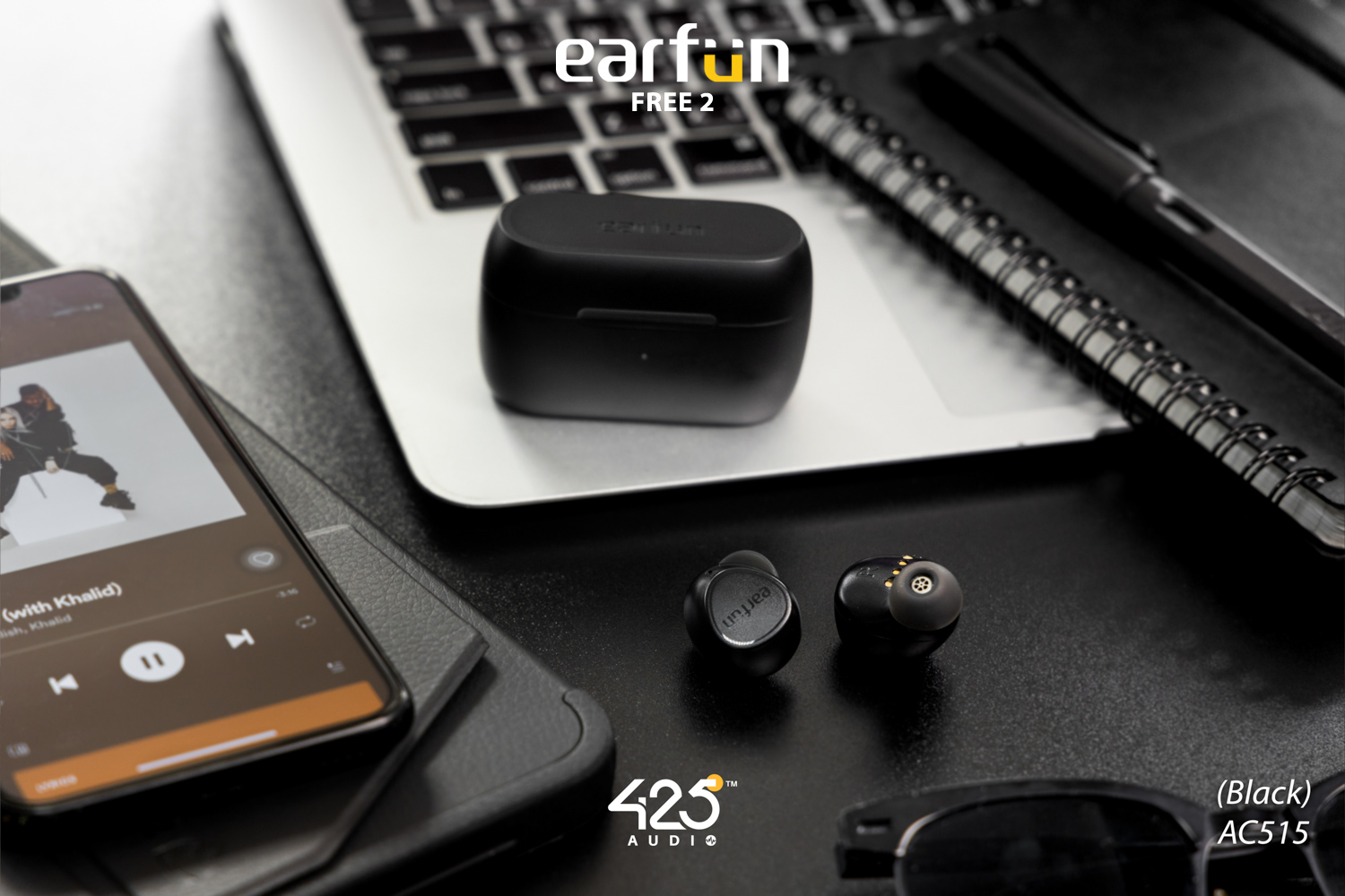 Earfun Free 2,true wireless,earbuds,หูฟังไร้สาย,หูฟังบลูทูธ,earfun free 2,free 2,earfun