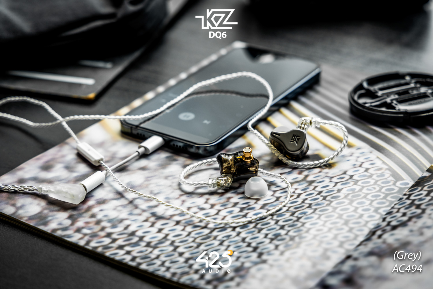 kz dq6,dynamic driver,3 dd,in-ear monitor,หูฟังเสียงดี,หูฟังคุ้มค่า,kz,ถอดสายอัพเกรดได้,2-pins