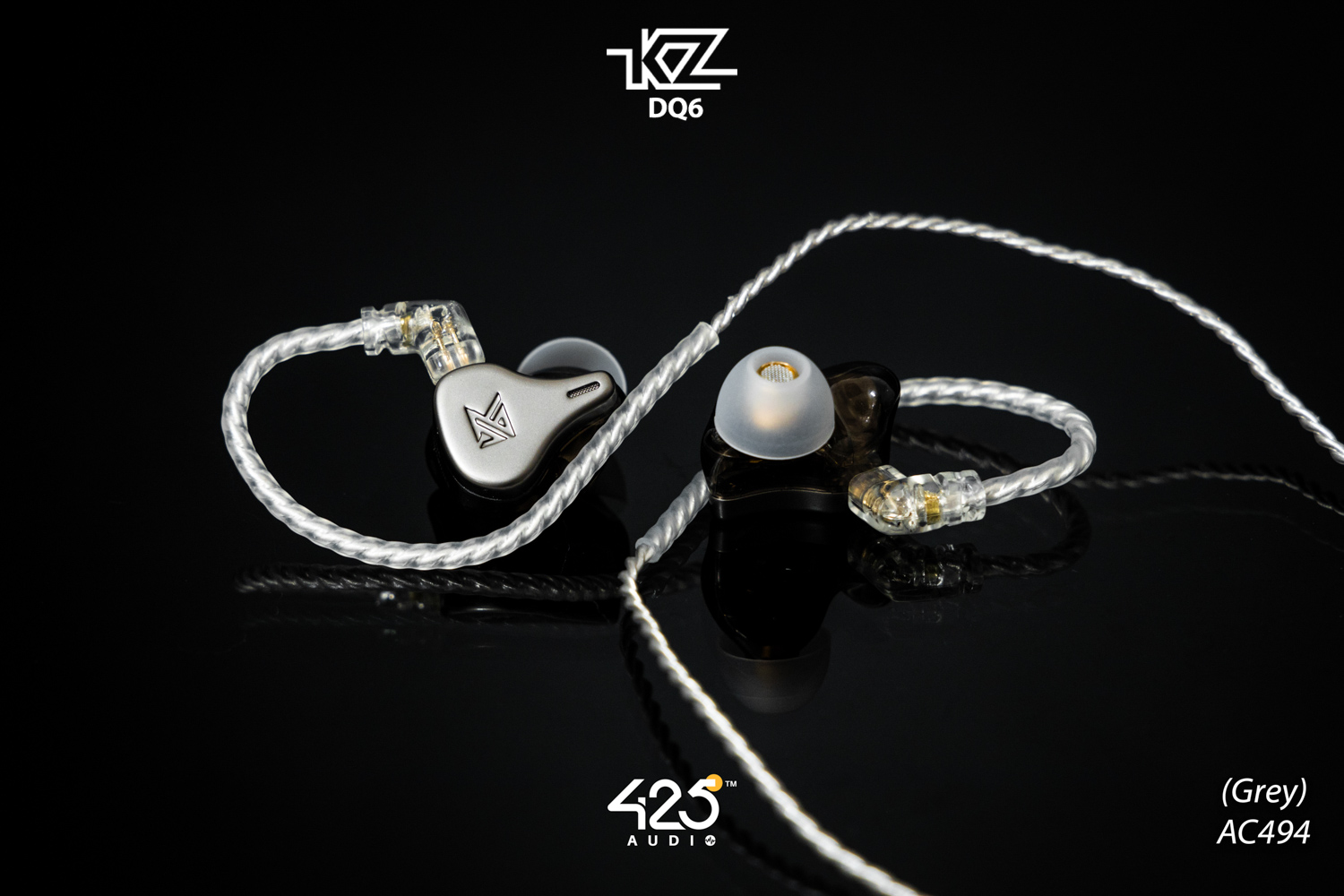 kz dq6,dynamic driver,3 dd,in-ear monitor,หูฟังเสียงดี,หูฟังคุ้มค่า,kz,ถอดสายอัพเกรดได้,2-pins