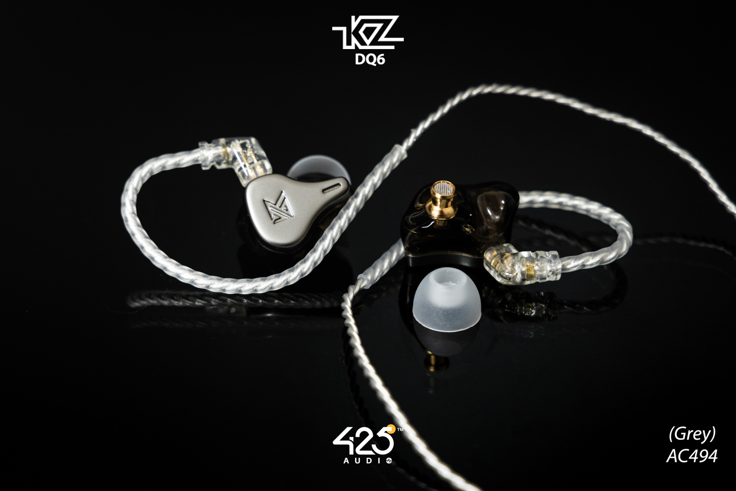 kz dq6,dynamic driver,3 dd,in-ear monitor,หูฟังเสียงดี,หูฟังคุ้มค่า,kz,ถอดสายอัพเกรดได้,2-pins