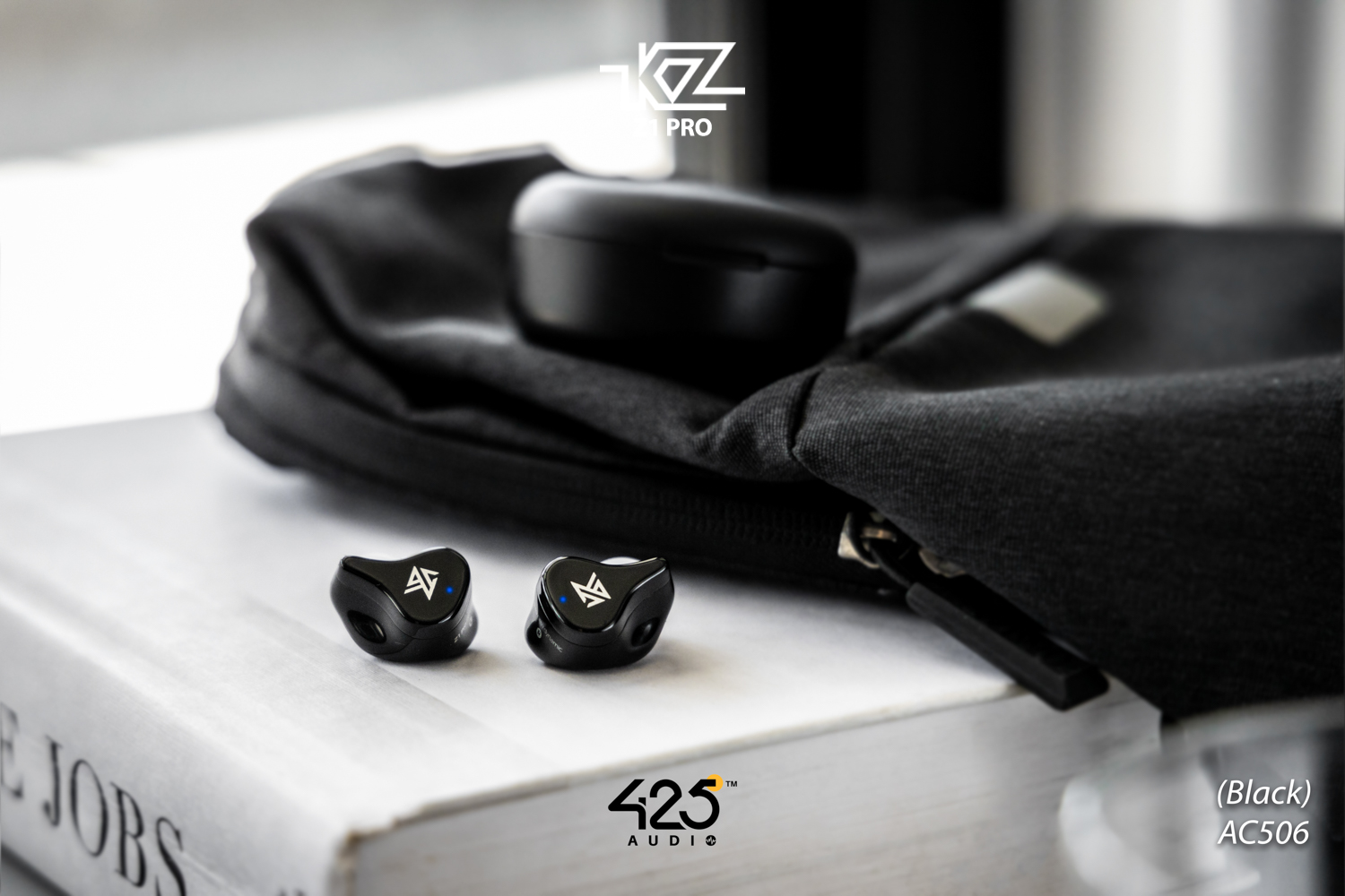 KZ Z1 Pro,bluetooth5.2,black,gaming mode,ipx6,หูฟังไร้สาย,เสียงดี,เบสหนัก,ไม่ดีเลย์,กันนํ้า,KZ,ราคาถูก