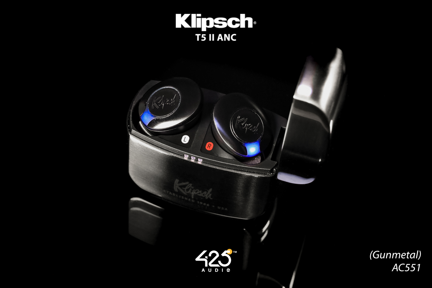 klipsch t5 ii anc,klipsch,หูฟังไร้สาย,active noise cancelling,dirac hd sound,เสียงดี