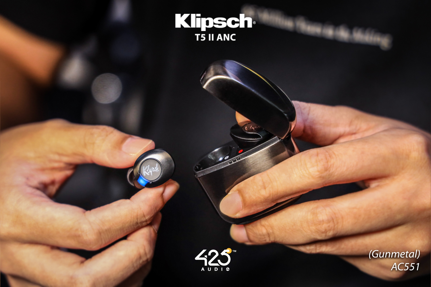 klipsch t5 ii anc,klipsch,หูฟังไร้สาย,active noise cancelling,dirac hd sound,เสียงดี