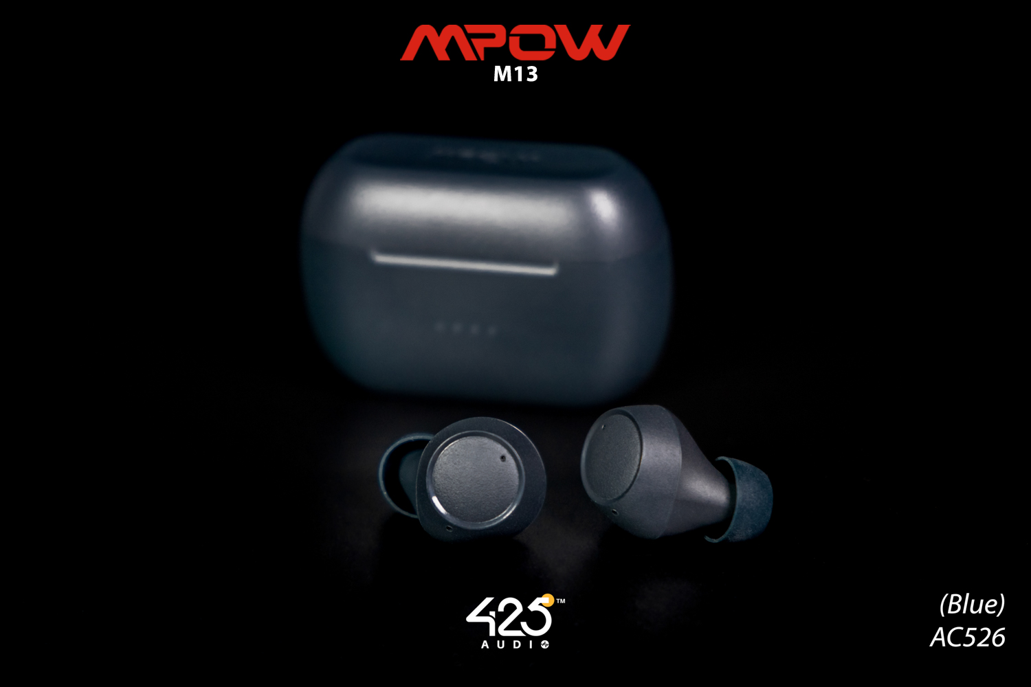 mpow m13, mpow, m13 หูฟังไร้สาย, true wireless, หูฟังบลูทูธ เบสหนัก, เสียงดี, เบสแน่น กันนํ้า, ipx8, หูฟังออกกำลังกาย, ดูหนัง