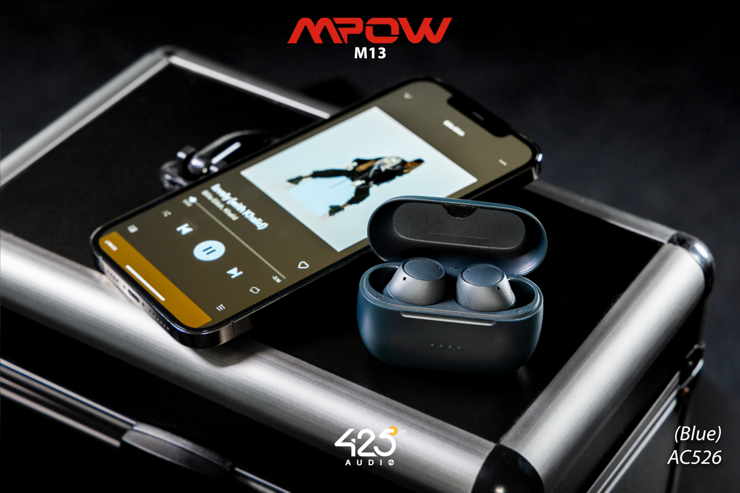 mpow m13, mpow, m13 หูฟังไร้สาย, true wireless, หูฟังบลูทูธ เบสหนัก, เสียงดี, เบสแน่น กันนํ้า, ipx8, หูฟังออกกำลังกาย, ดูหนัง