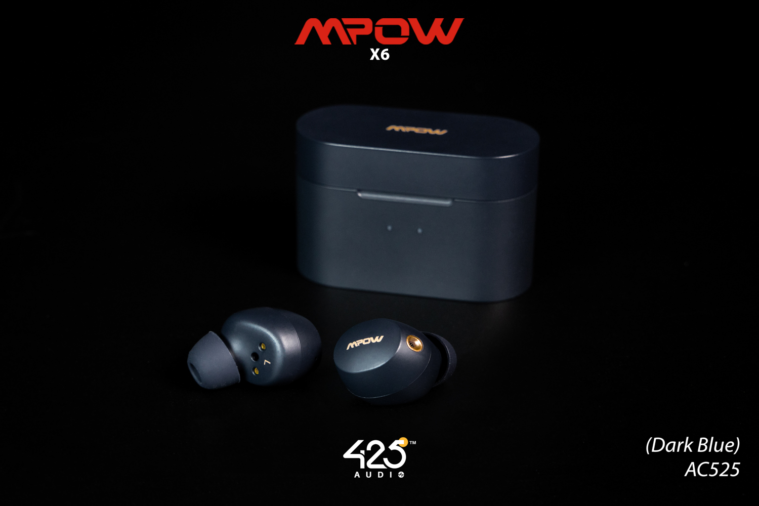 mpow x6, mpow, x6 หูฟังไร้สาย, true wireless, หูฟังบลูทูธ ตัดเสียงรอบข้าง, active noise cancelling, anc เล่นเกมส์ไม่ดีเลย์, game mode, low latency mode กันนํ้า, IPX6, เสียงดี, audiophile