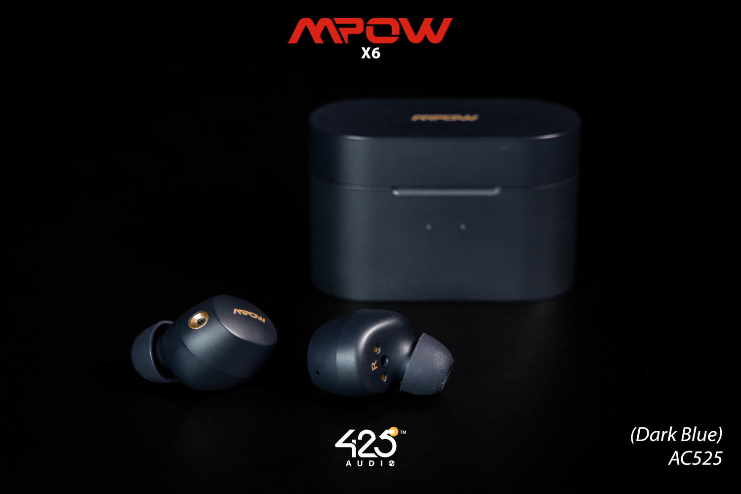 mpow x6, mpow, x6 หูฟังไร้สาย, true wireless, หูฟังบลูทูธ ตัดเสียงรอบข้าง, active noise cancelling, anc เล่นเกมส์ไม่ดีเลย์, game mode, low latency mode กันนํ้า, IPX6, เสียงดี, audiophile