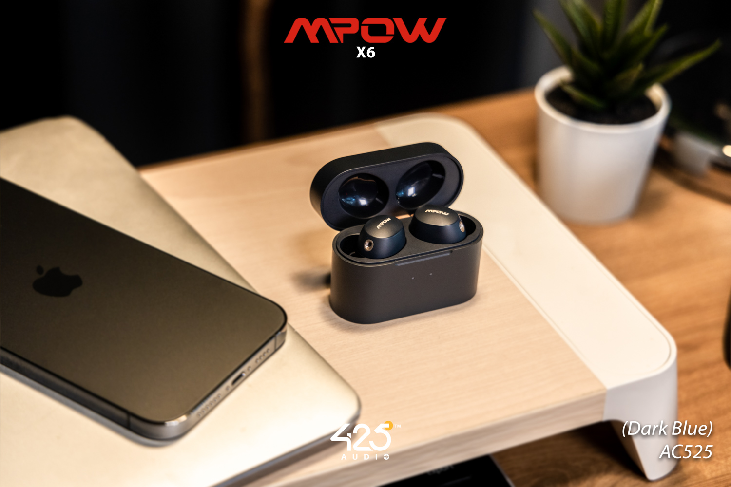 mpow x6, mpow, x6 หูฟังไร้สาย, true wireless, หูฟังบลูทูธ ตัดเสียงรอบข้าง, active noise cancelling, anc เล่นเกมส์ไม่ดีเลย์, game mode, low latency mode กันนํ้า, IPX6, เสียงดี, audiophile