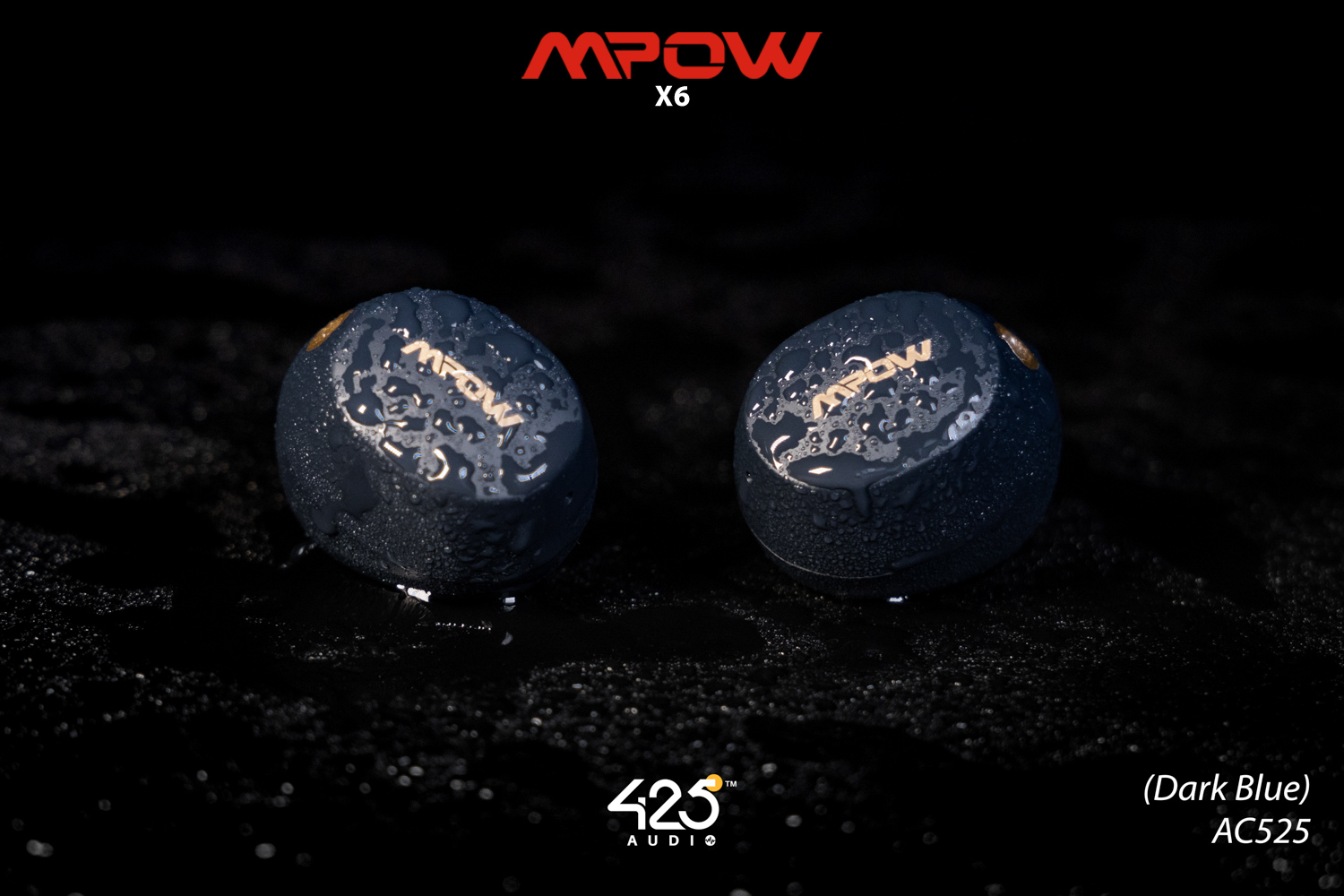 mpow x6, mpow, x6 หูฟังไร้สาย, true wireless, หูฟังบลูทูธ ตัดเสียงรอบข้าง, active noise cancelling, anc เล่นเกมส์ไม่ดีเลย์, game mode, low latency mode กันนํ้า, IPX6, เสียงดี, audiophile