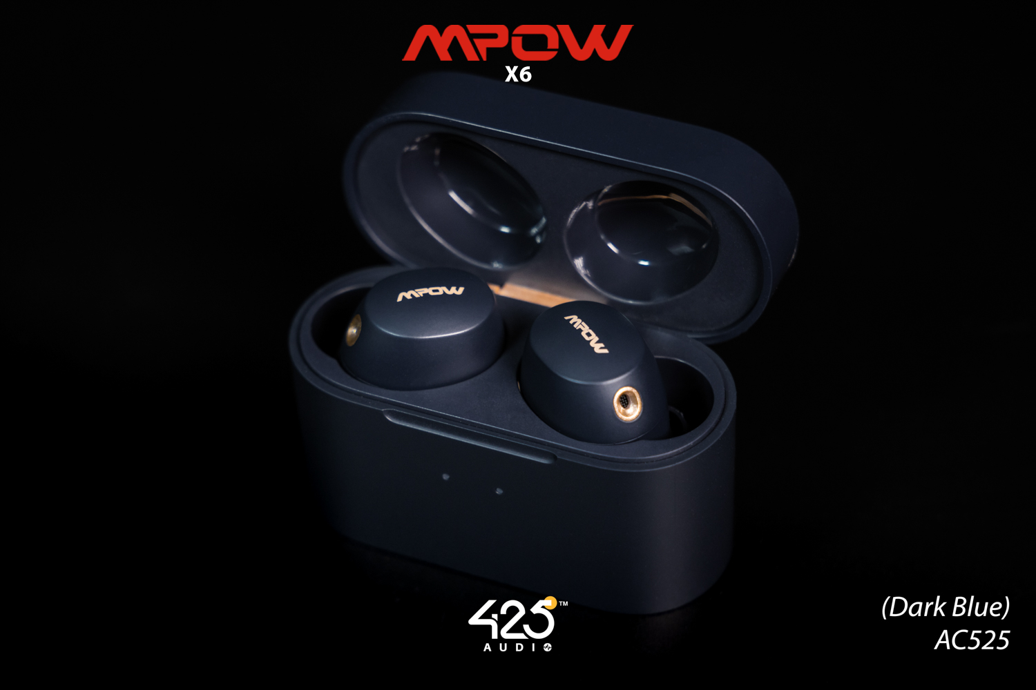 mpow x6, mpow, x6 หูฟังไร้สาย, true wireless, หูฟังบลูทูธ ตัดเสียงรอบข้าง, active noise cancelling, anc เล่นเกมส์ไม่ดีเลย์, game mode, low latency mode กันนํ้า, IPX6, เสียงดี, audiophile