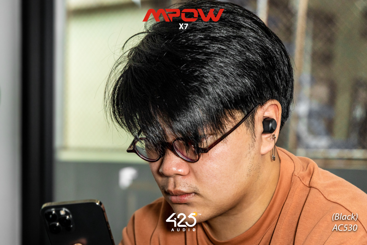 mpow x7, mpow,x7, active noise cancelling, ตัดเสียงรอบข้าง, bluetooth 5.2, ipx5, ดูดเสียงรอบข้าง, เบสหนัก, เสียงดี