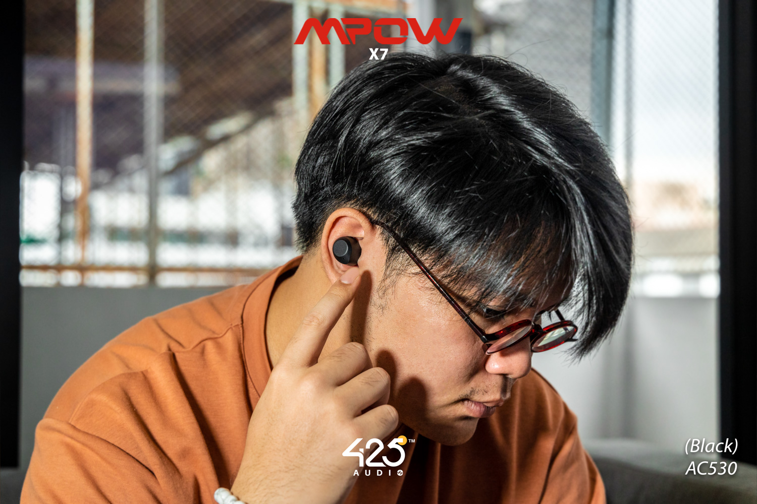 mpow x7, mpow,x7, active noise cancelling, ตัดเสียงรอบข้าง, bluetooth 5.2, ipx5, ดูดเสียงรอบข้าง, เบสหนัก, เสียงดี