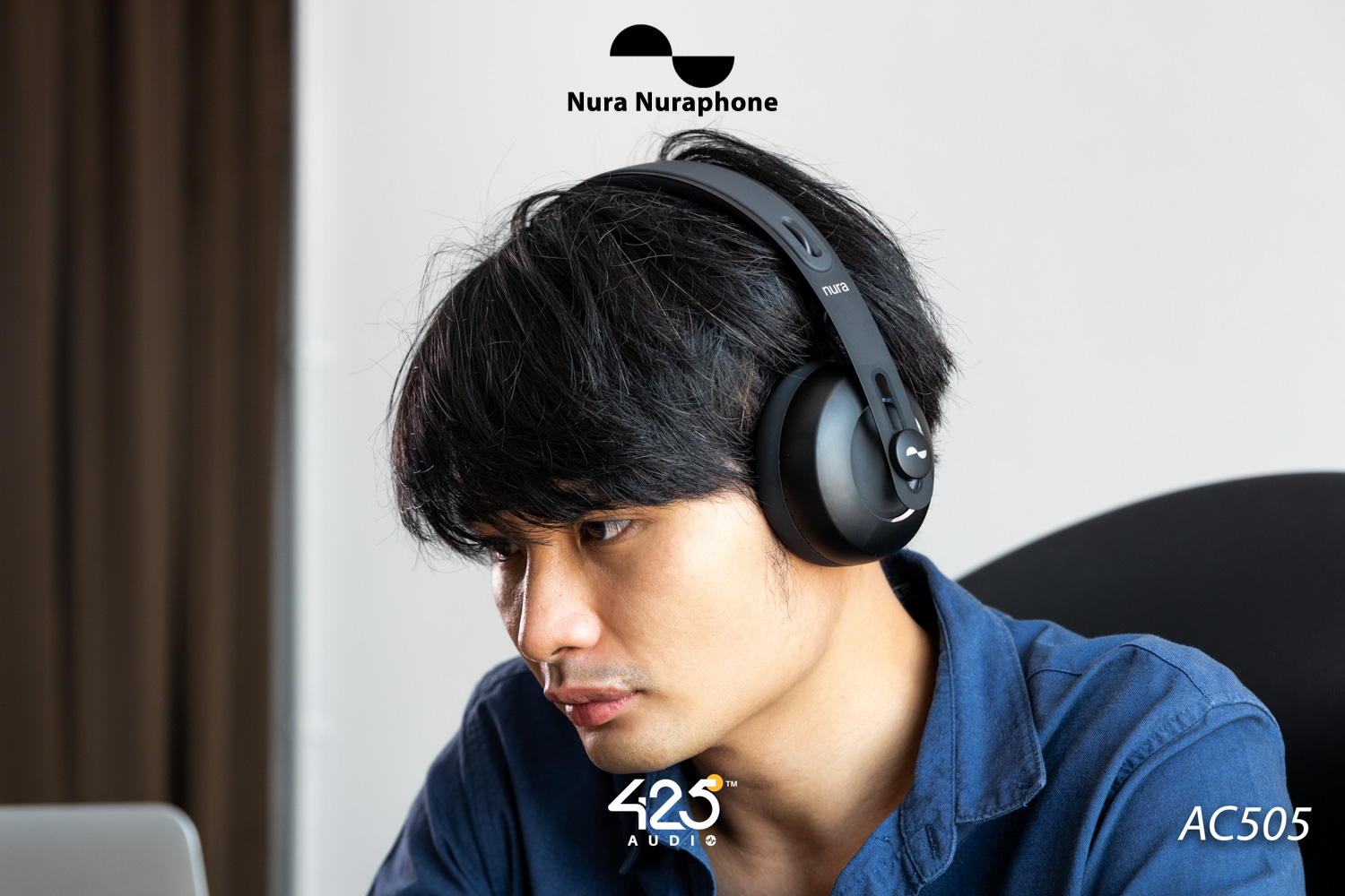 nura,nuraphone,g2,in-ear,over-ear,active noise cancelling,เสียงดี,aptx™adaptive,ios,android,bluetooth,qualcomm,black