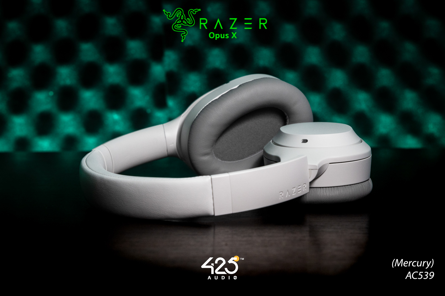 razer opus x,หูฟังไร้สาย,active noise cancelling,หูฟังเล่นเกมส์,ไม่ดีเลย์,bluetooth,5.0,iOS,Android,ครอบหู