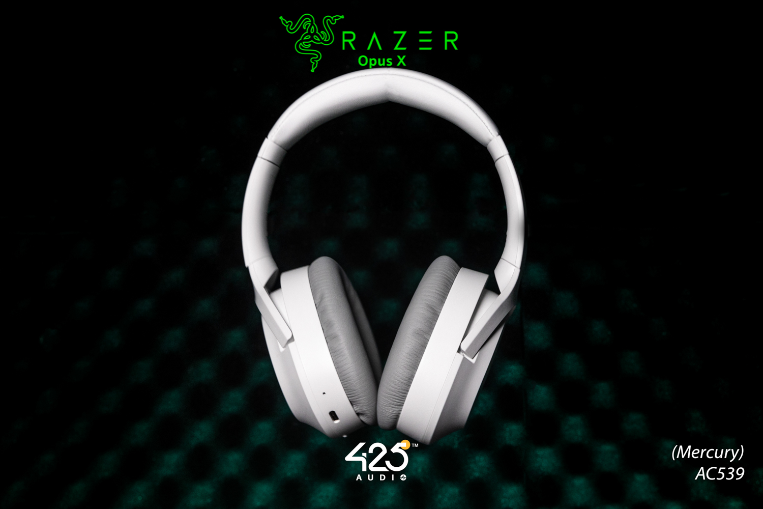 razer opus x,หูฟังไร้สาย,active noise cancelling,หูฟังเล่นเกมส์,ไม่ดีเลย์,bluetooth,5.0,iOS,Android,ครอบหู