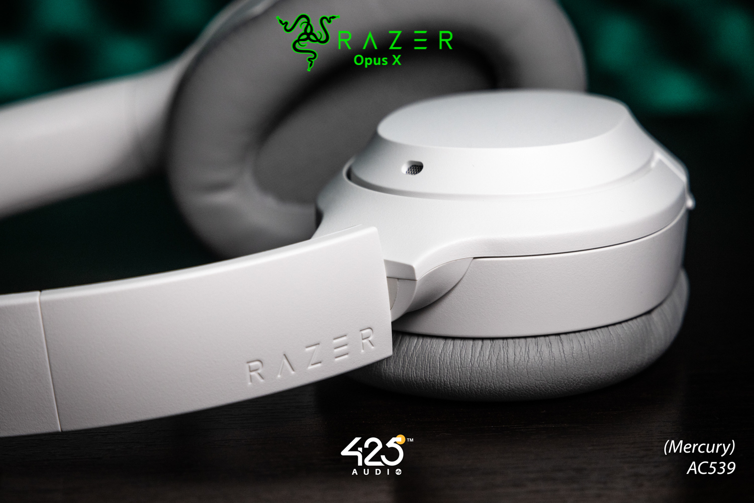 razer opus x,หูฟังไร้สาย,active noise cancelling,หูฟังเล่นเกมส์,ไม่ดีเลย์,bluetooth,5.0,iOS,Android,ครอบหู