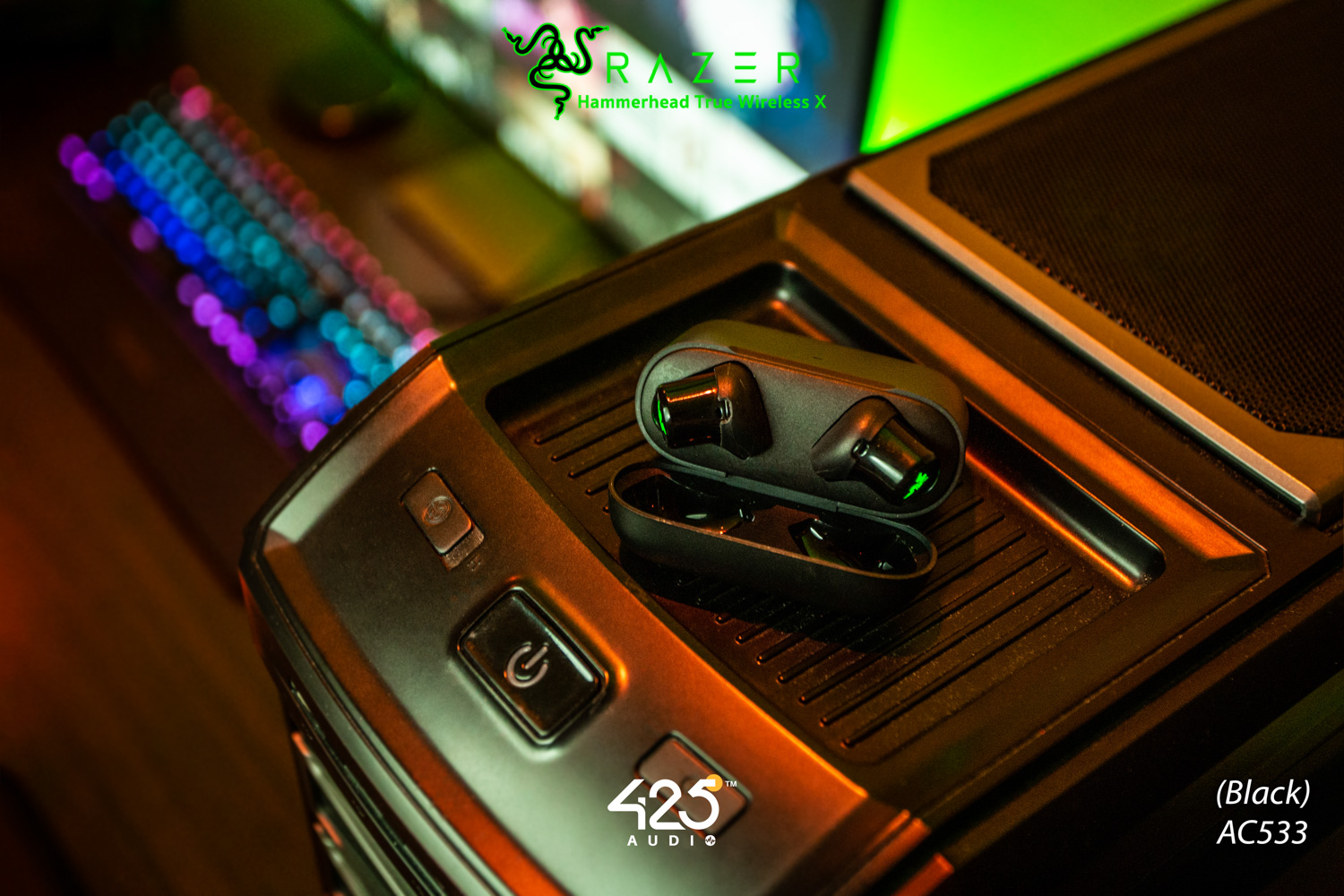 razer hammerhead true wireless x,bluetooth 5.2,aptX.Game Mode,razer,หูฟังไร้สาย,true wireless,เบสหนัก,เล่นเกมส์ไม่ดีเลย์