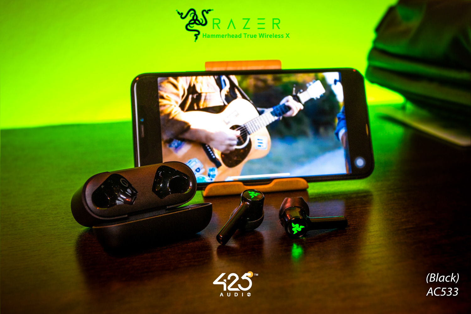 razer hammerhead true wireless x,bluetooth 5.2,aptX.Game Mode,razer,หูฟังไร้สาย,true wireless,เบสหนัก,เล่นเกมส์ไม่ดีเลย์