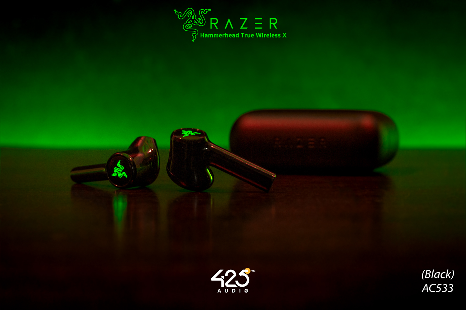 razer hammerhead true wireless x,bluetooth 5.2,aptX.Game Mode,razer,หูฟังไร้สาย,true wireless,เบสหนัก,เล่นเกมส์ไม่ดีเลย์