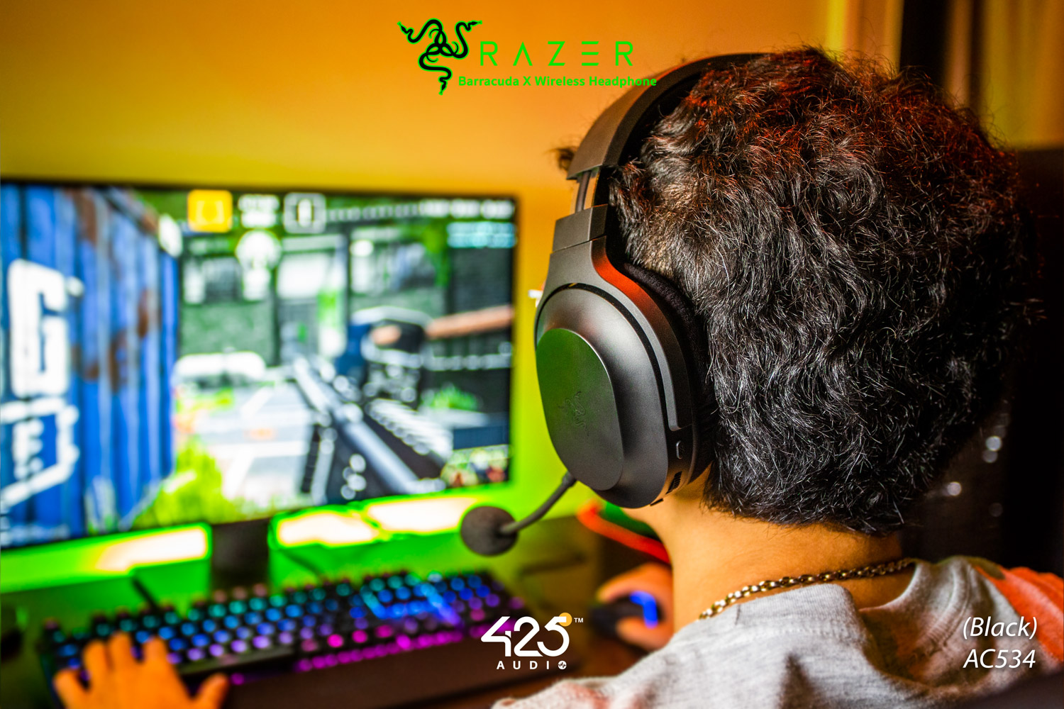 Razer Barracuda X,full-size,wireless headphone,หูฟังไร้สาย,หูฟังเกมมิ่ง,Razer,pc,android,nintendo switch,usb-c dongle