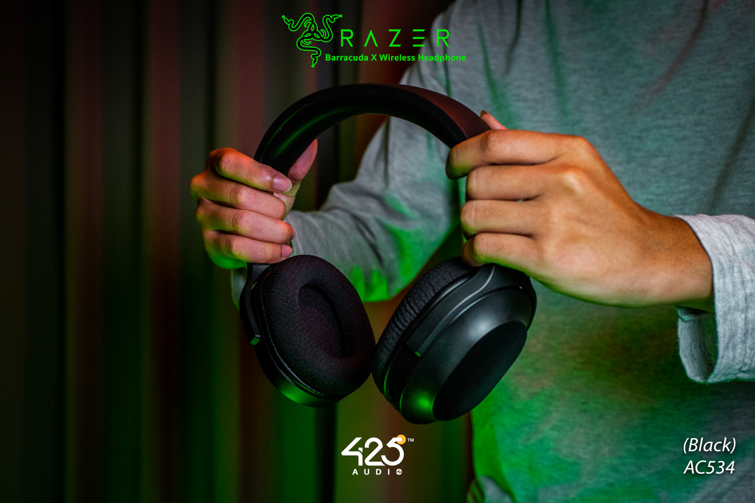 Razer Barracuda X,full-size,wireless headphone,หูฟังไร้สาย,หูฟังเกมมิ่ง,Razer,pc,android,nintendo switch,usb-c dongle