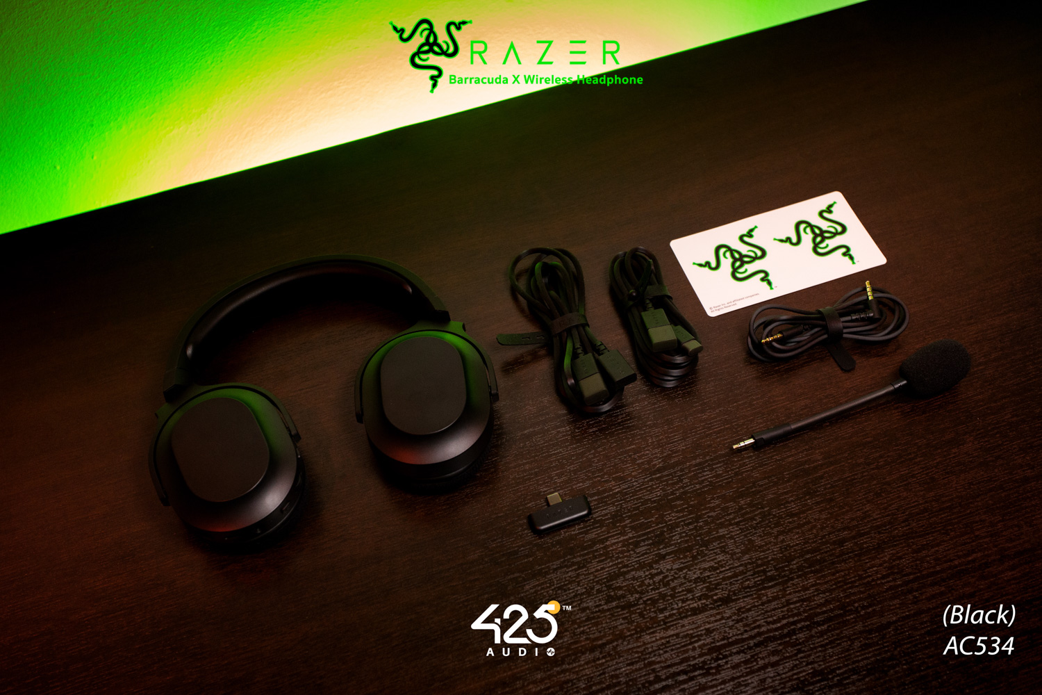 Razer Barracuda X,full-size,wireless headphone,หูฟังไร้สาย,หูฟังเกมมิ่ง,Razer,pc,android,nintendo switch,usb-c dongle