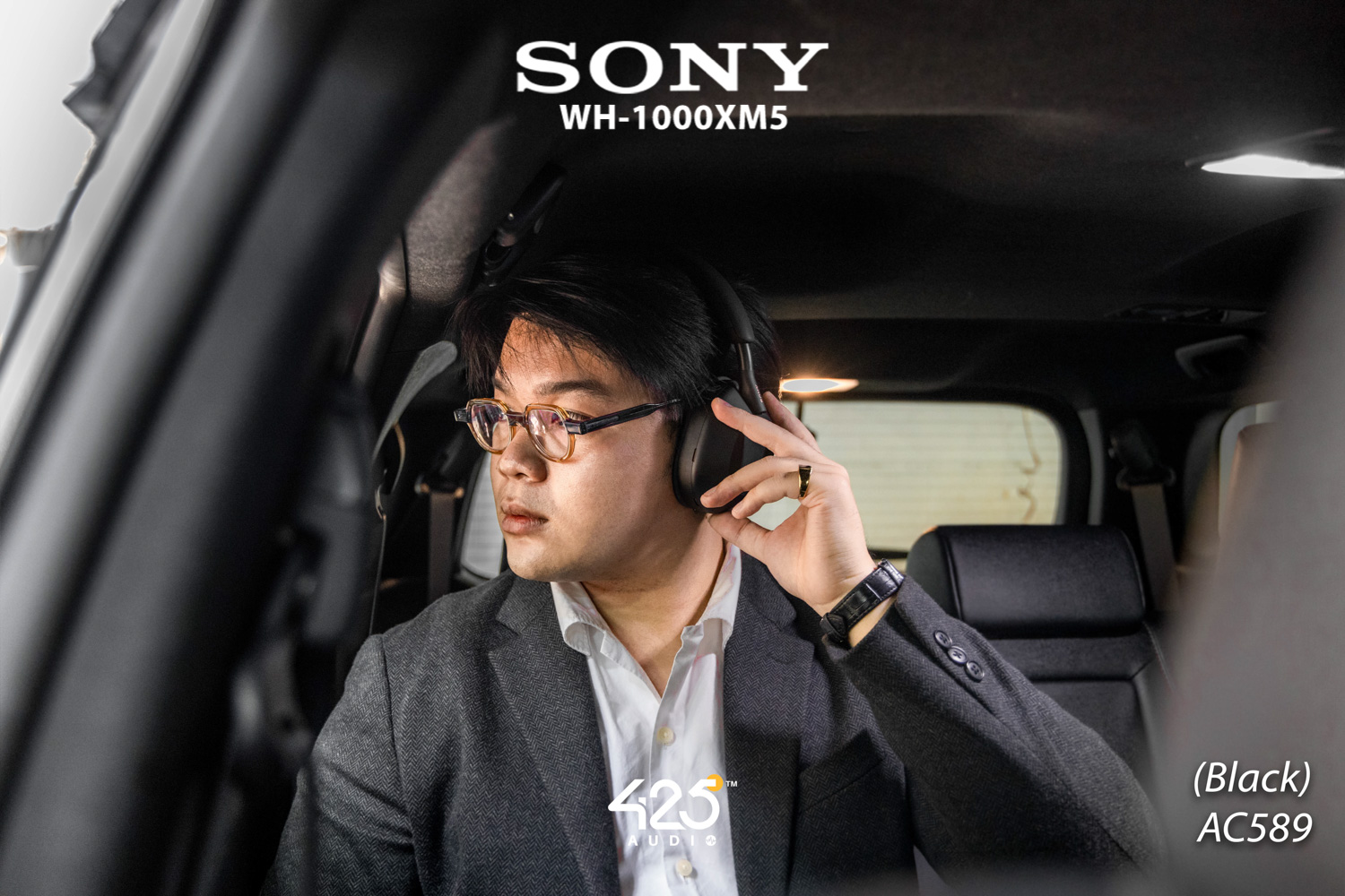 sony,wh-1000xm5,bluetooth,5.2,black,silver,หูฟังบลูทูธ,ตัดเสียงรบกวน,active noise cancelling