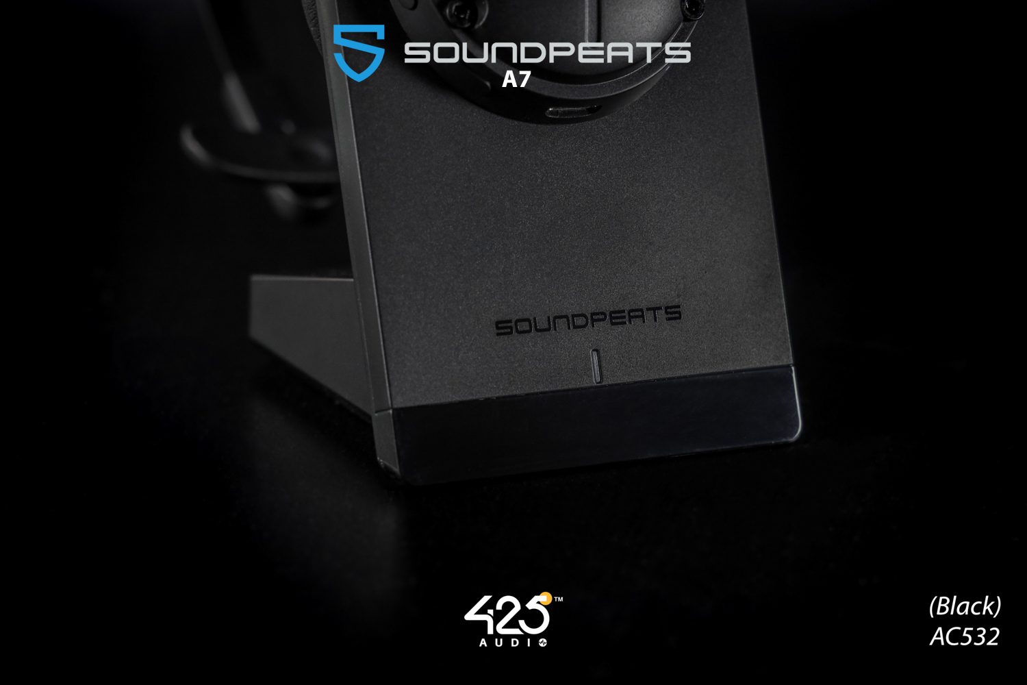 soundpeats a7,mono headset,หูฟังคุยโทรศัพท์,call center,คุยชัด,bluetooth,wireless,black,soundpeats,a7