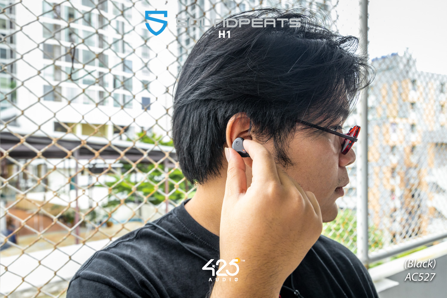 SoundPEATS H1, SoundPEATS, H1 หูฟังไร้สาย, true wireless เสียงดี, เบสหนัก, เบสแน่น ไดร์เวอร์ 2 ตัว, hybrid driver, dynamic driver, balanced armature, knowles bluetooth 5.2, บลูทูธ, iOS, Android aptX, aptX Adaptive Game Mode, เล่นเกมส์ไม่ดีเลย์, Youtbue, Netflix IPX5, กันนํ้า IPX5, กันเหงื่อ