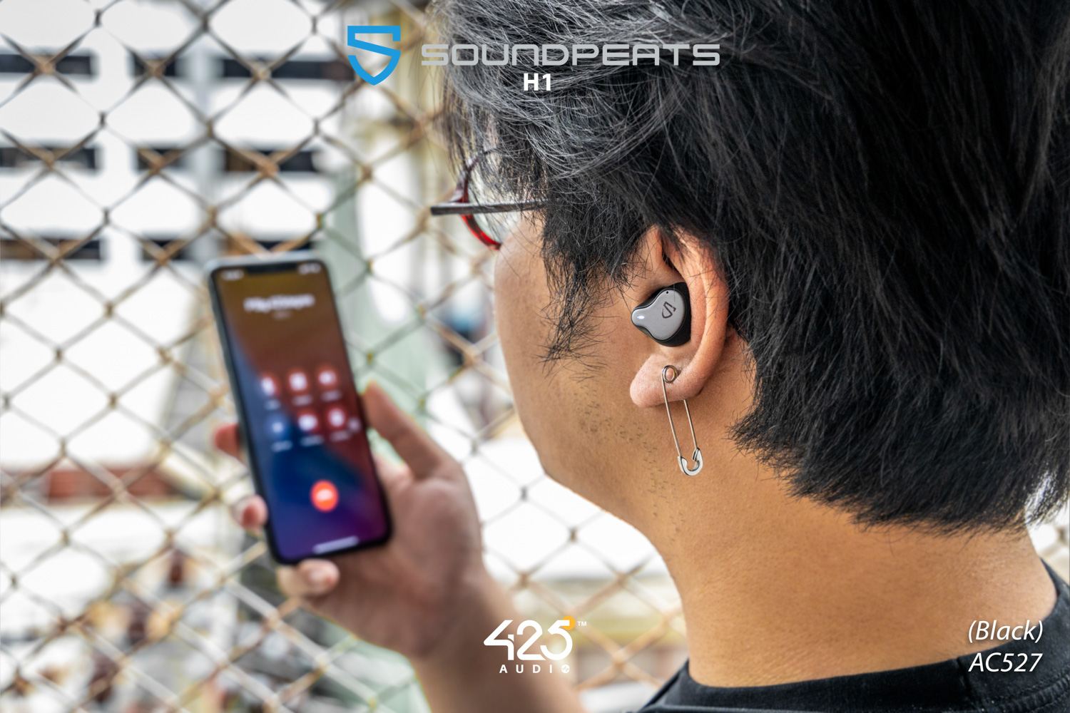 SoundPEATS H1, SoundPEATS, H1 หูฟังไร้สาย, true wireless เสียงดี, เบสหนัก, เบสแน่น ไดร์เวอร์ 2 ตัว, hybrid driver, dynamic driver, balanced armature, knowles bluetooth 5.2, บลูทูธ, iOS, Android aptX, aptX Adaptive Game Mode, เล่นเกมส์ไม่ดีเลย์, Youtbue, Netflix IPX5, กันนํ้า IPX5, กันเหงื่อ