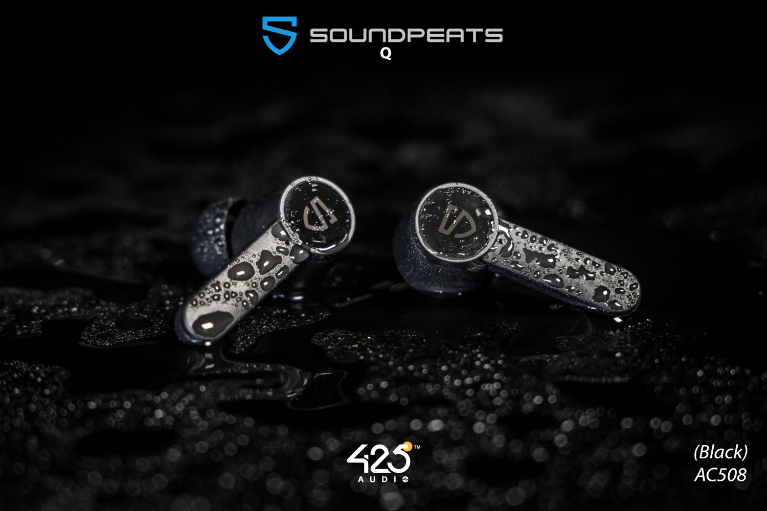 soundpeats q,หูฟังไร้สาย,คุยโทรสัพท์ชัด,เบสหนัก.เสียงดี,ดูคลิปไม่ดีเลย์,ipx5,black,white,bluetooth 5.0,ios,android