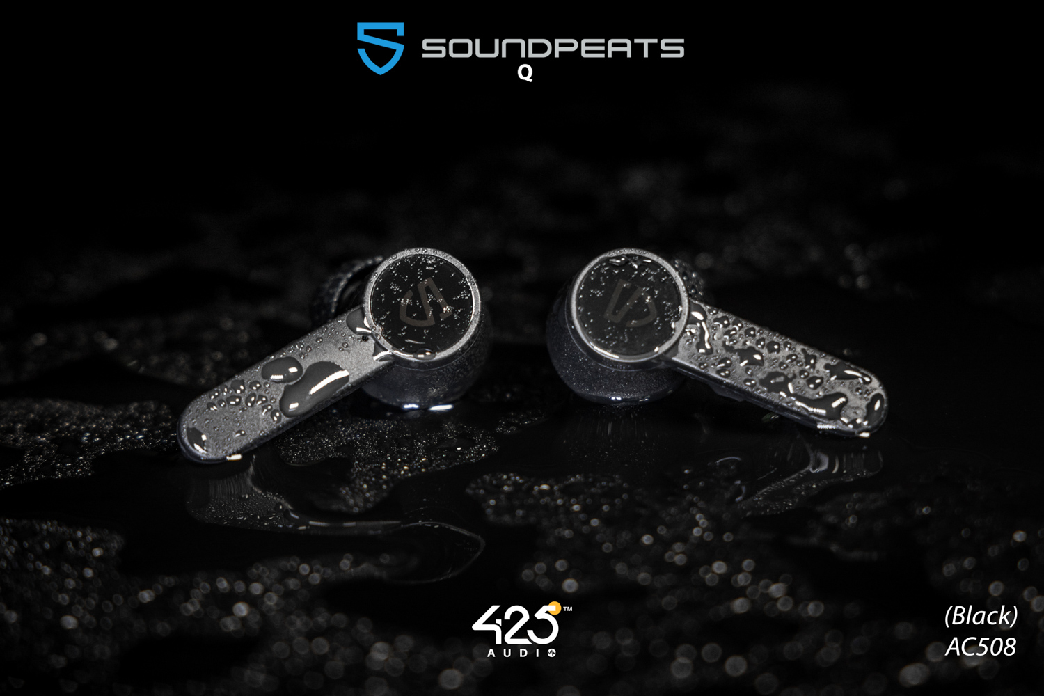 soundpeats q,หูฟังไร้สาย,คุยโทรสัพท์ชัด,เบสหนัก.เสียงดี,ดูคลิปไม่ดีเลย์,ipx5,black,white,bluetooth 5.0,ios,android