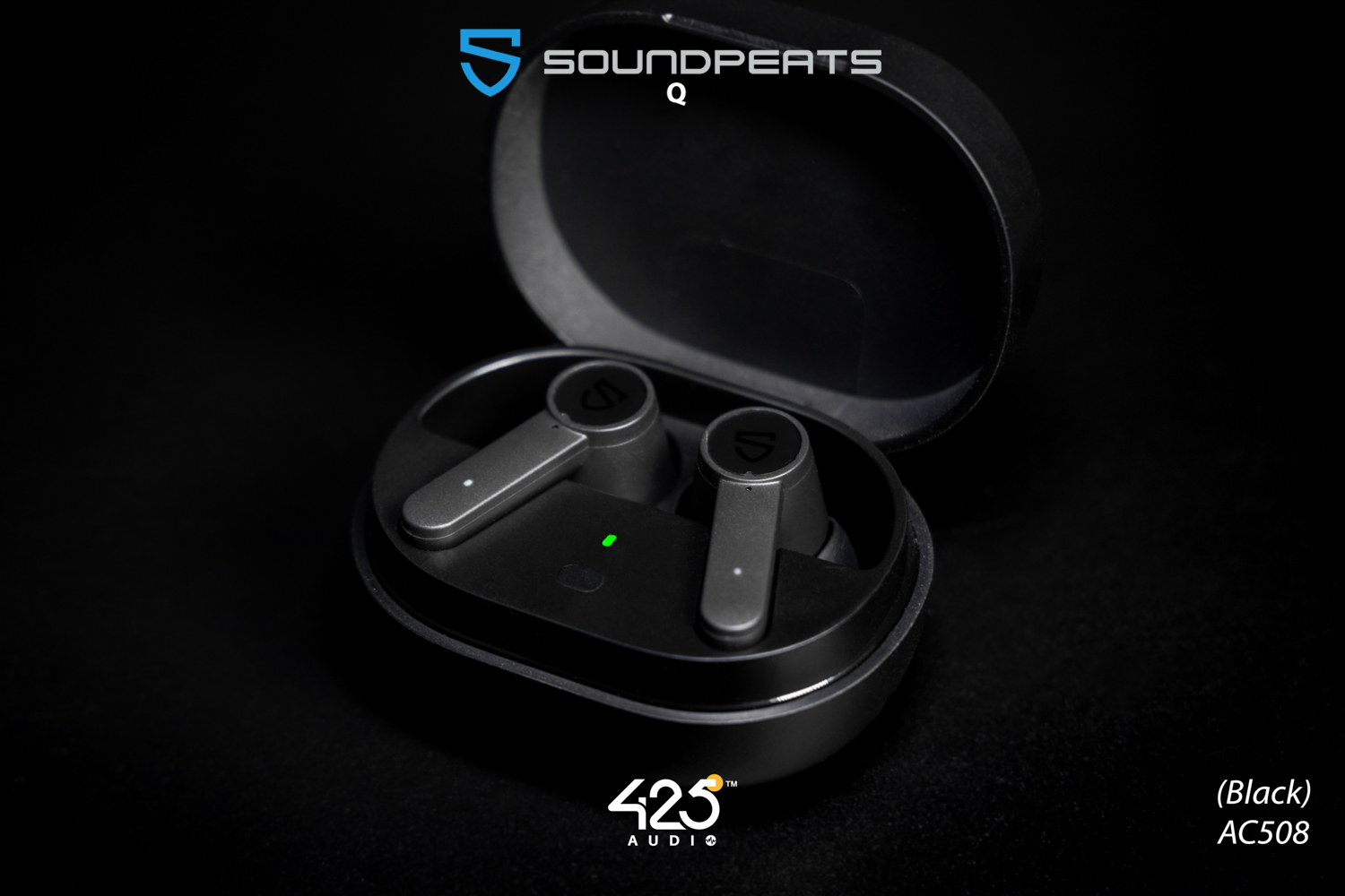 soundpeats q,หูฟังไร้สาย,คุยโทรสัพท์ชัด,เบสหนัก.เสียงดี,ดูคลิปไม่ดีเลย์,ipx5,black,white,bluetooth 5.0,ios,android