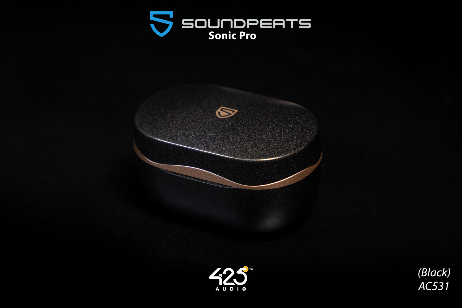 soundpeats sonic pro,soundpeats,black,bluetooth,5.2,aptx adaptive,dual ba,low latency game mode,เสียงดี,เบสหนัก