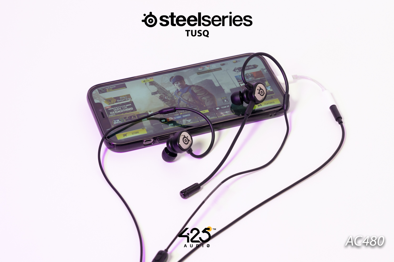 Steelseries Tusq,SteelSeries,tusq,gaming inear,inear,หูฟังเกม,หูฟัง gaming,หูฟัง steelseries