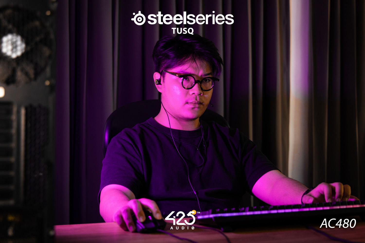 Steelseries Tusq,SteelSeries,tusq,gaming inear,inear,หูฟังเกม,หูฟัง gaming,หูฟัง steelseries