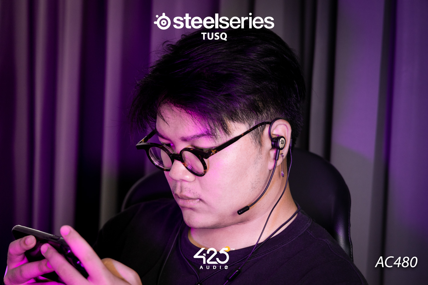 Steelseries Tusq,SteelSeries,tusq,gaming inear,inear,หูฟังเกม,หูฟัง gaming,หูฟัง steelseries