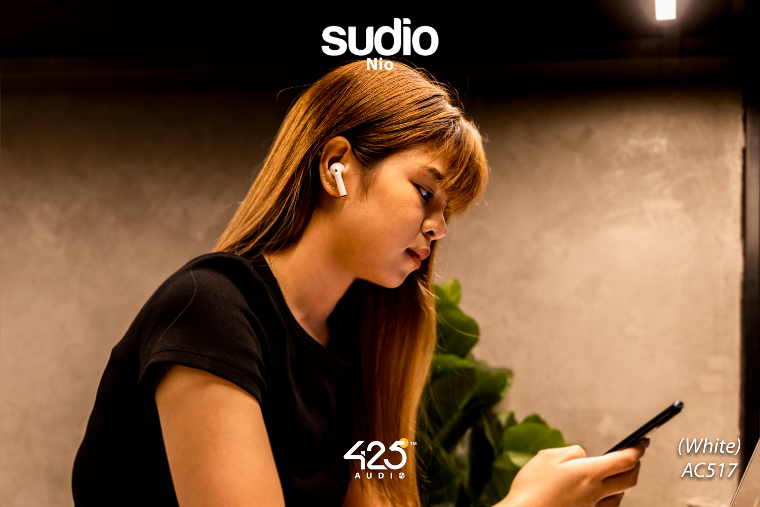 sudio nio,true wireless,earbud,bluetooth 5.0,adaptive dual-mic,คุยโทรศัพท์ชัด,white,black,green,ipx4,หูฟังไร้สาย,คุยโทรศัพท์ชัด