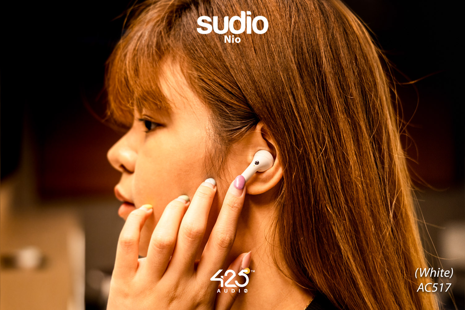 sudio nio,true wireless,earbud,bluetooth 5.0,adaptive dual-mic,คุยโทรศัพท์ชัด,white,black,green,ipx4,หูฟังไร้สาย,คุยโทรศัพท์ชัด