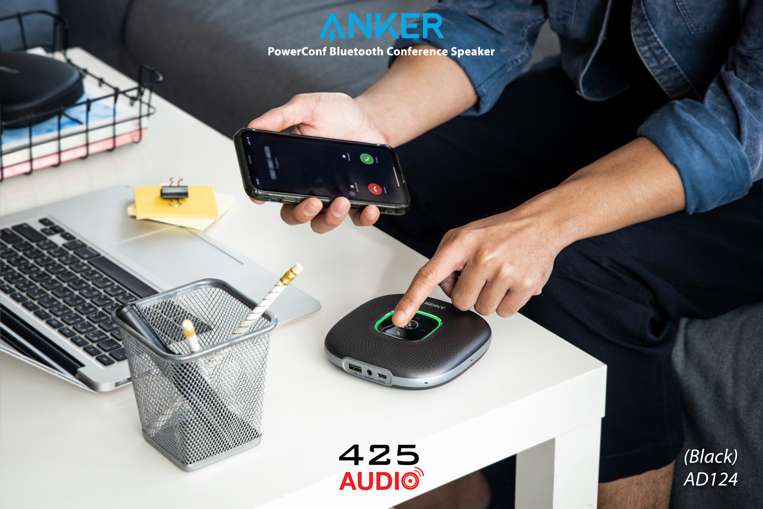 Anker PowerConf Bluetooth Conference Speaker