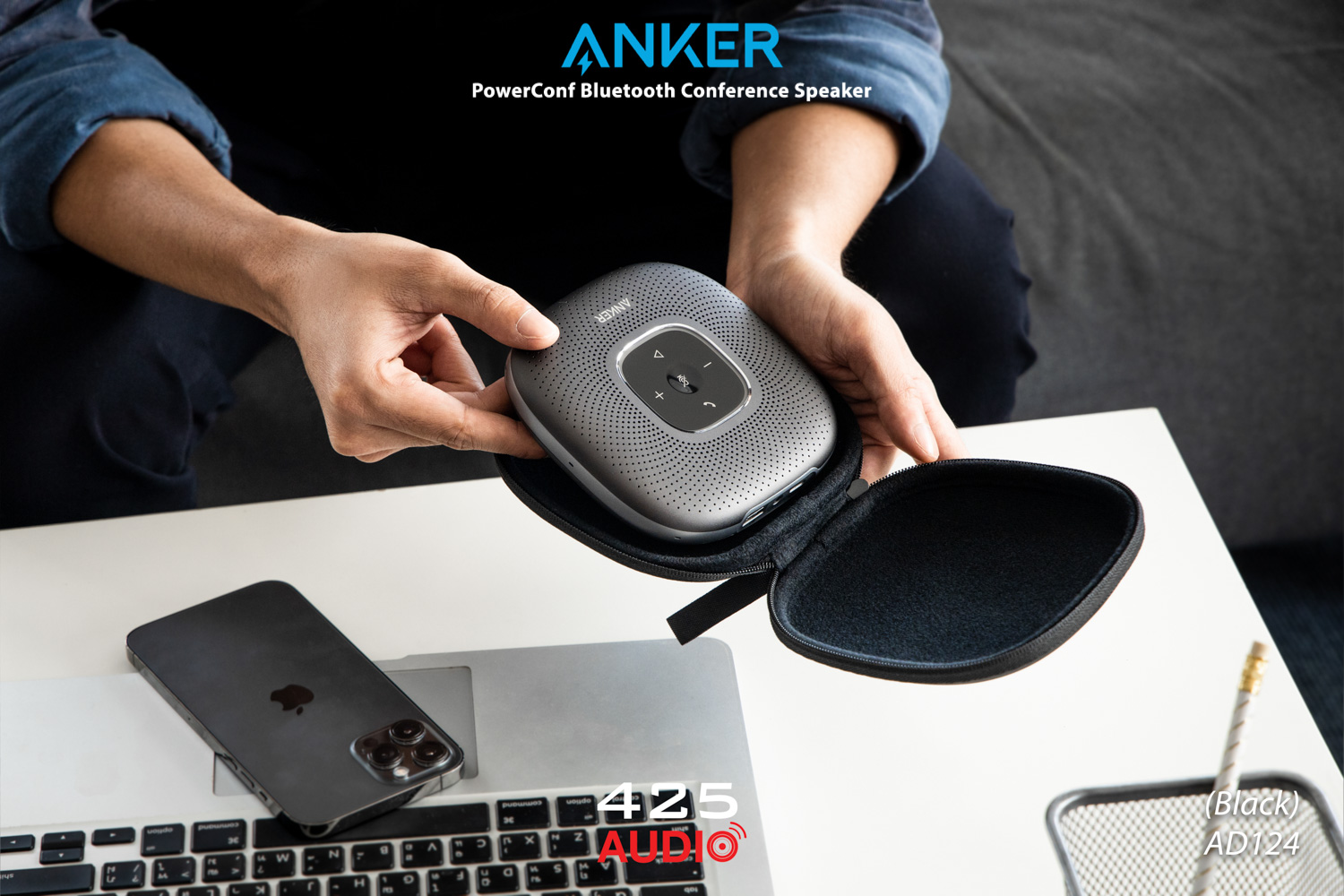 Anker PowerConf Bluetooth Conference Speaker