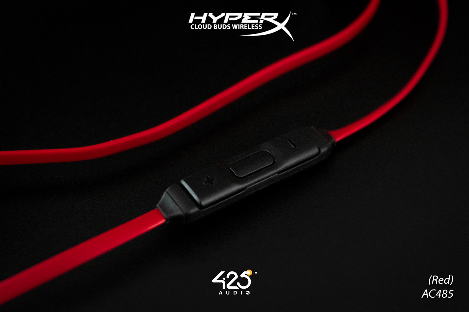 hyperx cloud buds,hyperx,red,หูฟังเล่นเกม,หูฟังไวเลส,หูฟังไร้สายคล้องคอ,bluetooth 5.1,ios,android