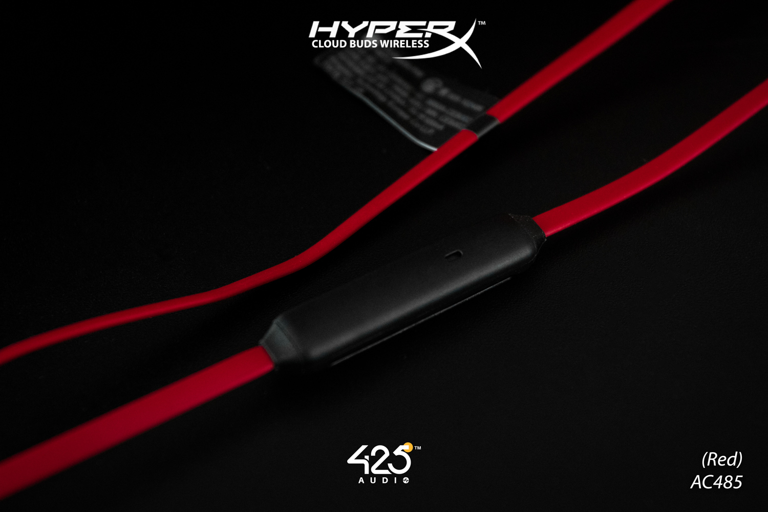 hyperx cloud buds,hyperx,red,หูฟังเล่นเกม,หูฟังไวเลส,หูฟังไร้สายคล้องคอ,bluetooth 5.1,ios,android