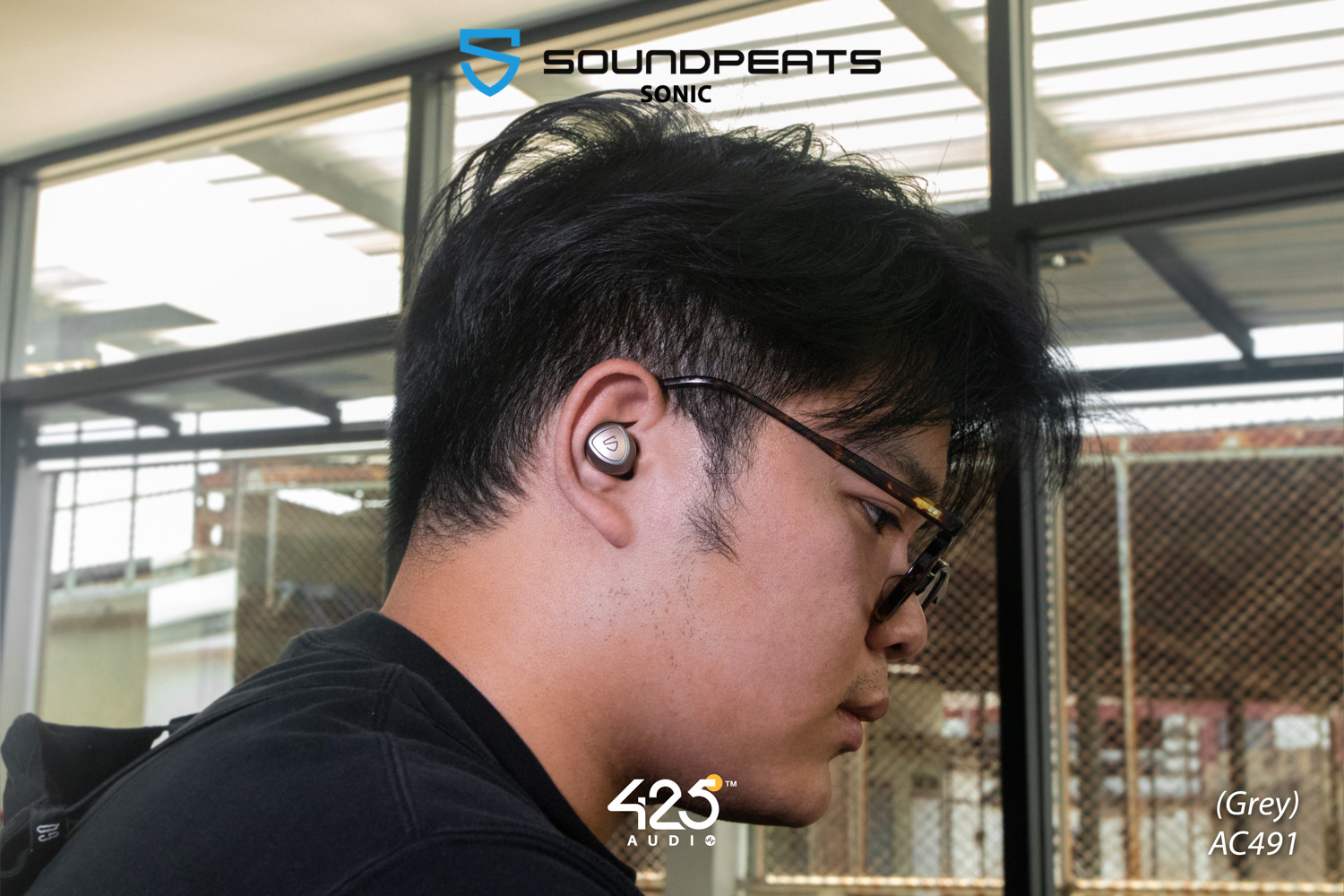 soundpeats sonic,soundpeats,bluetooth 5.2,game mode,in-ear,true wireless,เบสหนัก,เสียงดี,เล่นเกมไม่ดีเลย์,กันนํ้า,ipx5,แบตอึด,grey,ios,android