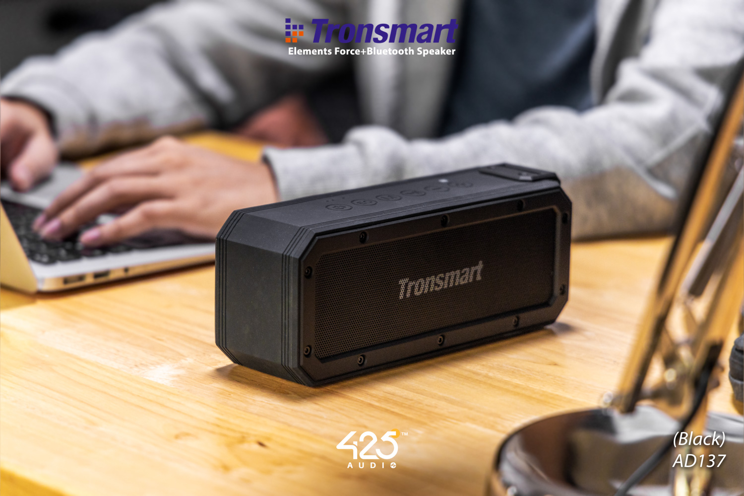 tronsmart elements force+,ลำโพงบลูทูธ,ipx7,bluetooth 5.0,เบสหนัก,ลำโพงไร้สาย,ios,android,aux,tf-card