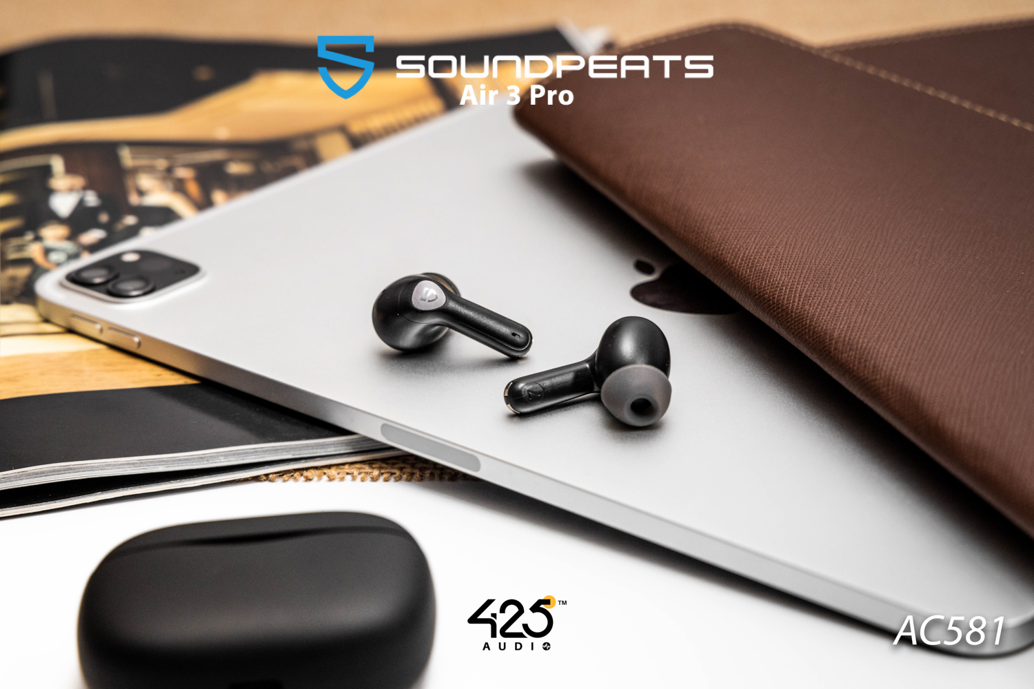 SoundPEATS Air 3 Pro,true wireless,หูฟังไร้สาย,inear,หูฟังบลูทูธ,สวมใส่สบาย,active noise cancellation,Transparency mode