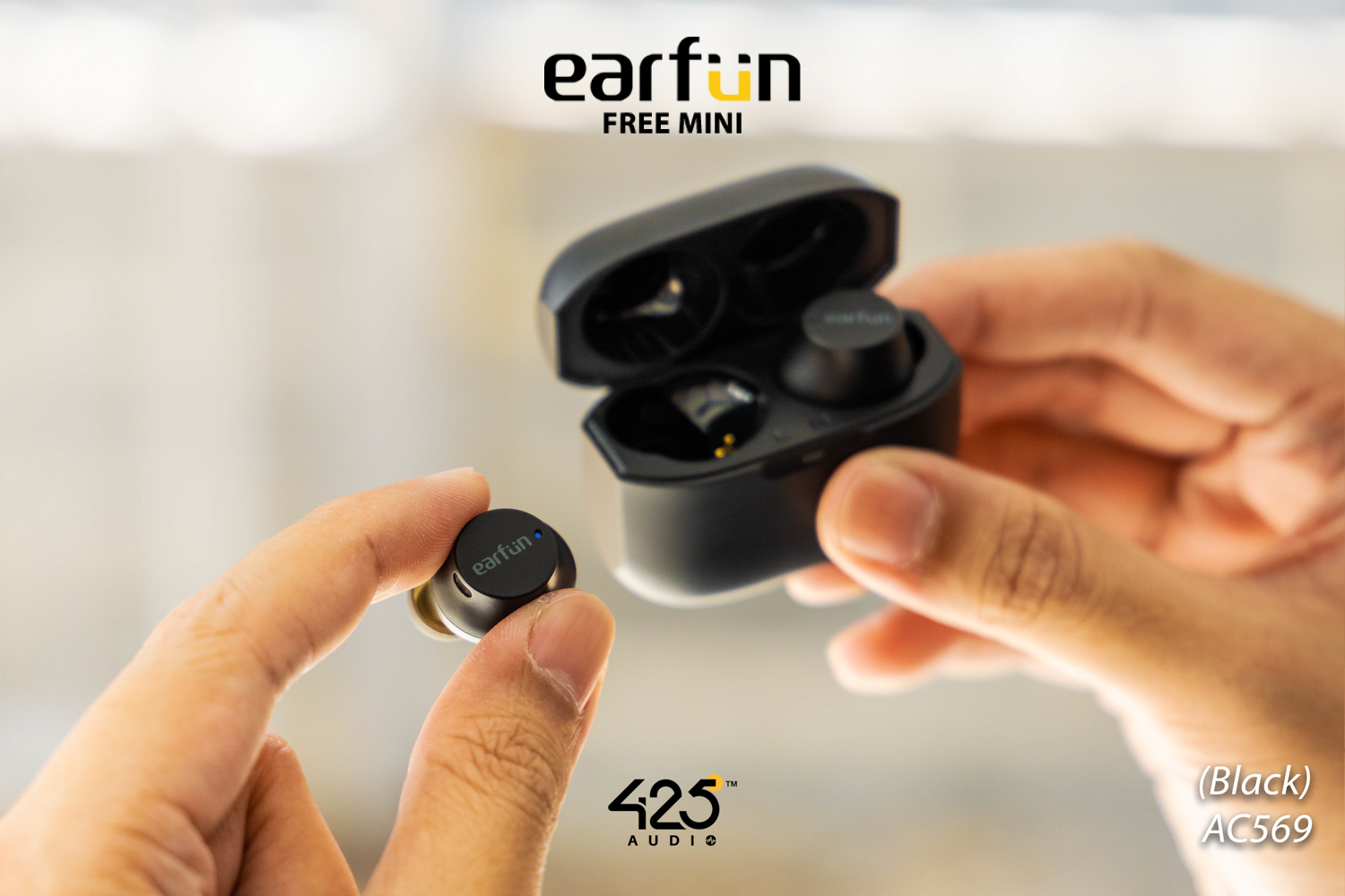 Earfun Free Mini,หูฟัง earfun,หูฟังไร้สาย Earfun Free Mini,Earfun Free Mini True Wireless,หูฟังไร้สาย,หูฟังบลูทูธ,earfun fast charge,หูฟังออกกำลังกาย